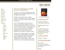 Tablet Screenshot of opensourcewebbook.com